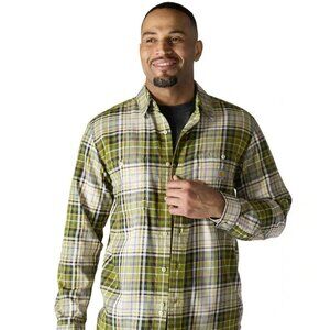 Carhartt Rugged Flex Plaid LS Shirt TW5949-M Relaxed Fit (S)